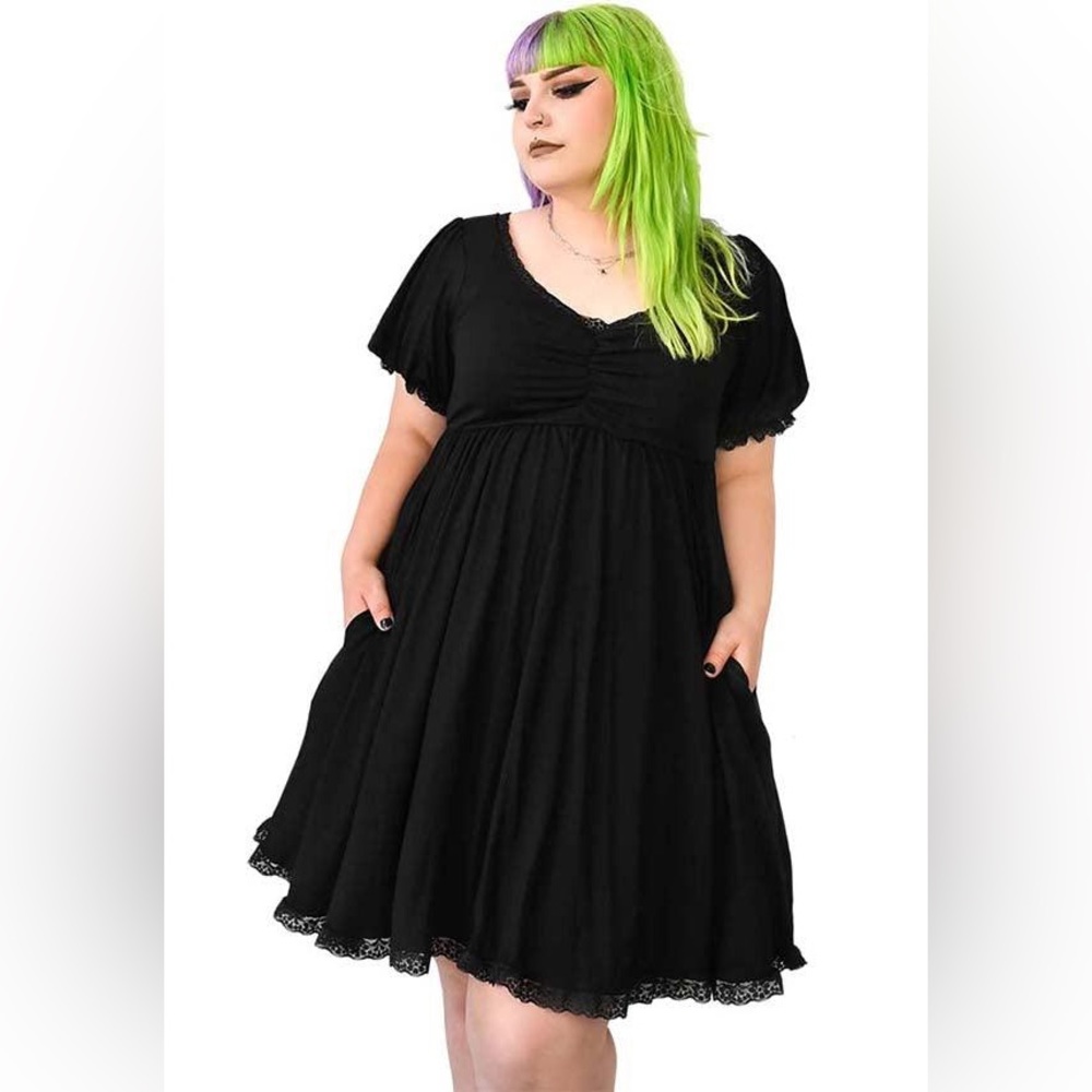 Foxblood Gina Babydoll Dress